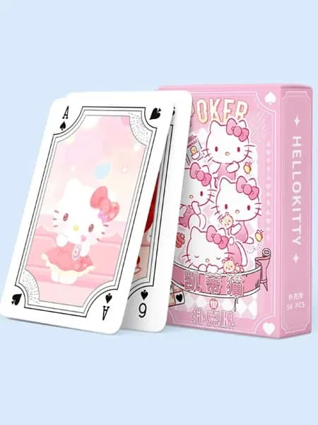 Карты игральные Hello Kitty Куроми Cinnamoroll аниме
