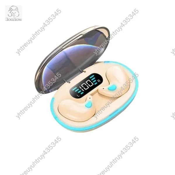 Наушники беспроводные с микрофоном 1More ComfoBuds, Bluetooth, бежевый