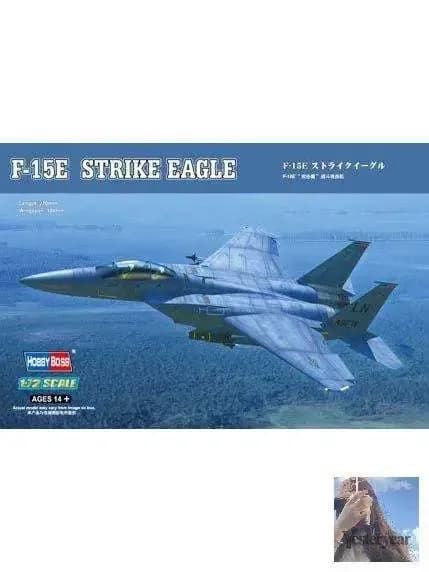 HOBBYBOSS 80271 1:72 Американский боевой самолет-штурмовик F-15E "Атакующий Игл"собранная модель самолета-