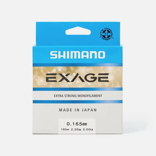 Леска Shimano Exage, 150м, прозрачная