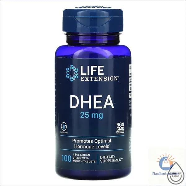 ДГЭА (дегидроэпиандростерон) DHEA 25 мг 100 таблеток для рассасывания