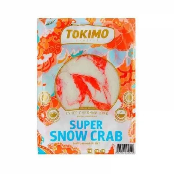 Крабовое мясо Tokimo Супер Снежный краб замороженное 200 г