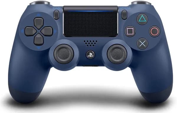 Геймпад Беспроводной Джойстик Dualshock 4 Controller Wireless V2, Bluetooth, темно-синий