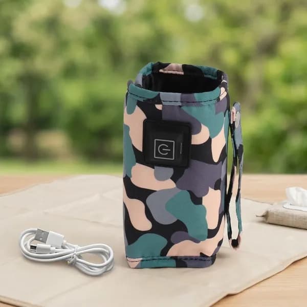 Портативный usb подогреватель для бутылочек из оксфорда с термоизоляцией для прогулок