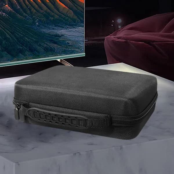 Чехол-бокс для геймпадов PS5/PS4, нейлоновый, жёсткий, с ручкой, на 2 контроллера
