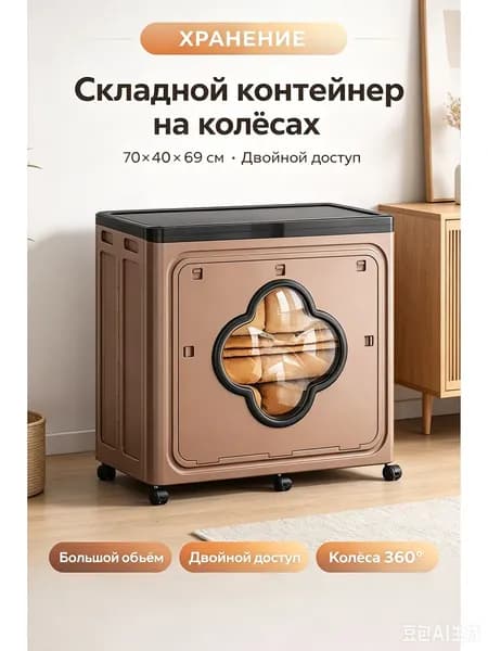 Шкаф складной 70х40х69 см