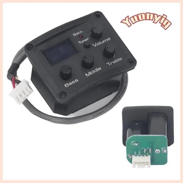 Преамп для укулеле, LCD экран, для любителей музыки