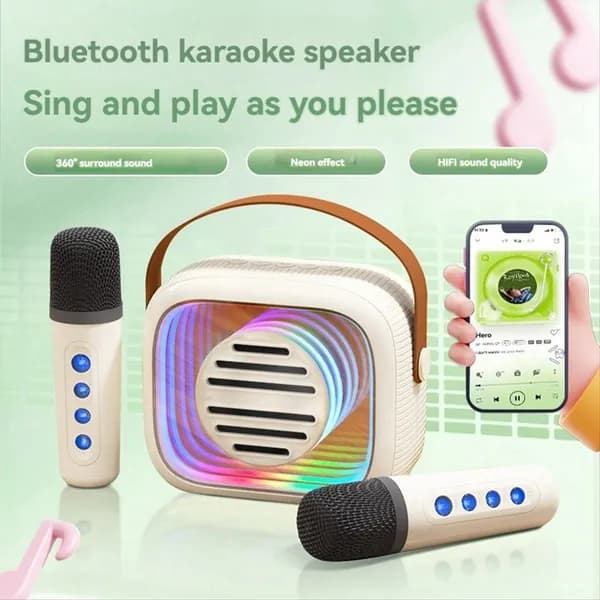 ( J H) YF93 Bluetooth-Динамик С Микрофоном, Встроенным В Реальном Времени 2 Микрофонами