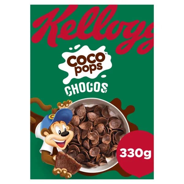 Завтрак сухой шоколадные лепестки CHOCOS KELLOGG'S, 330г