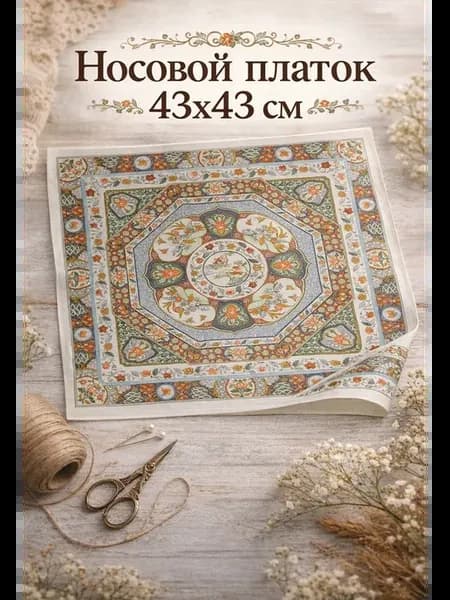 Носовой платок 43х43 см