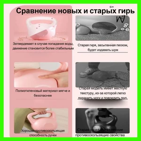 ZhangXiaoYan гиря Заливная, 8 кг