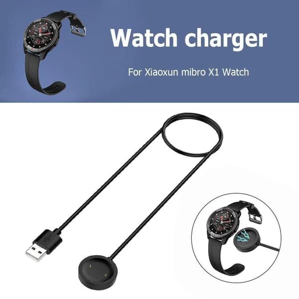 Зарядное устройство для часов Mibro X1, Color, Lite с магнитным разъёмом, кабель 1 м