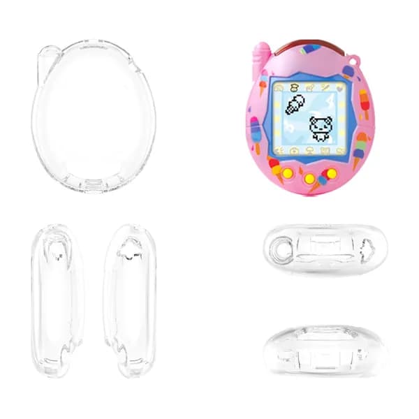 чехол для электронного питомца Tamagotchi, прозрачный