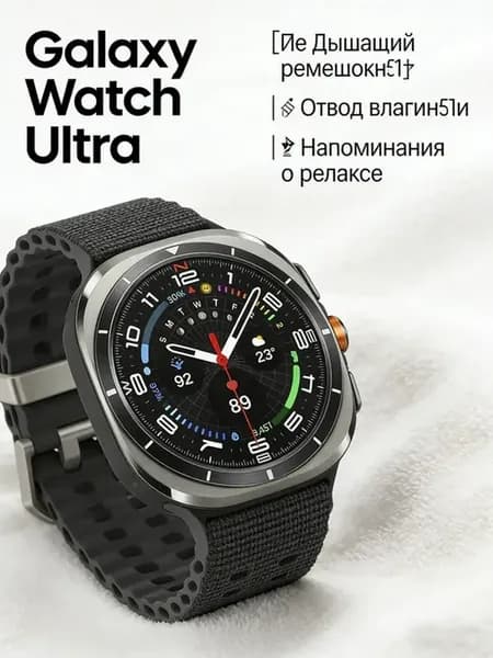 Galaxy Watch Ultra Смарт часы мужские мониторинг калорий