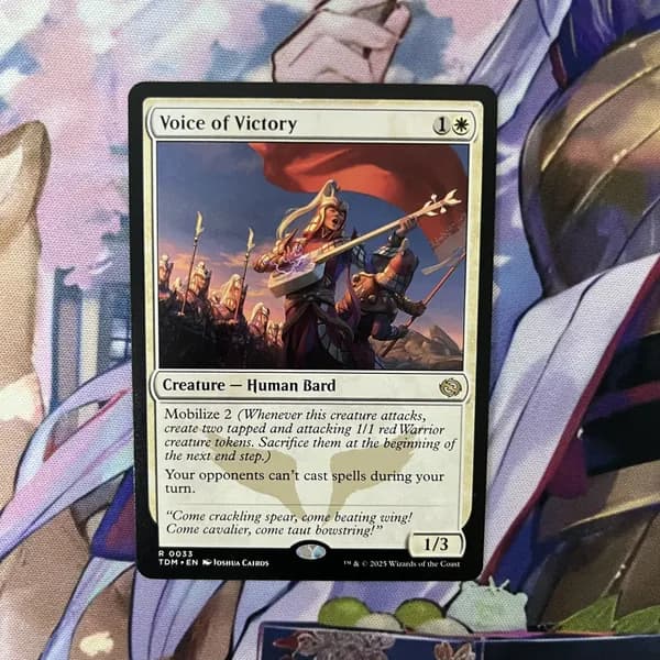 Кастомные прокси-карты высокого качества, MTG PROXY CARDS фойловые карты не, стандартный размер Voice of Victory 33