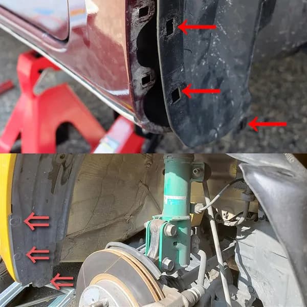 Honda 90682SEA003 Фиксатор Подкрылка 10шт