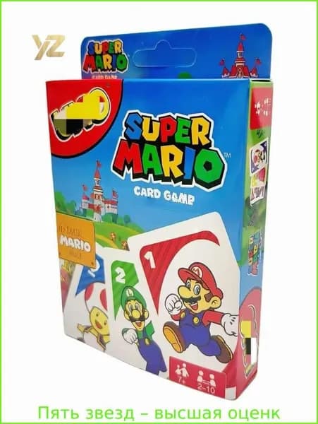 UNO карточная настольная игра Uno Classic -популярная мультяшная головоломка, многопользовательская игра Party solitaire