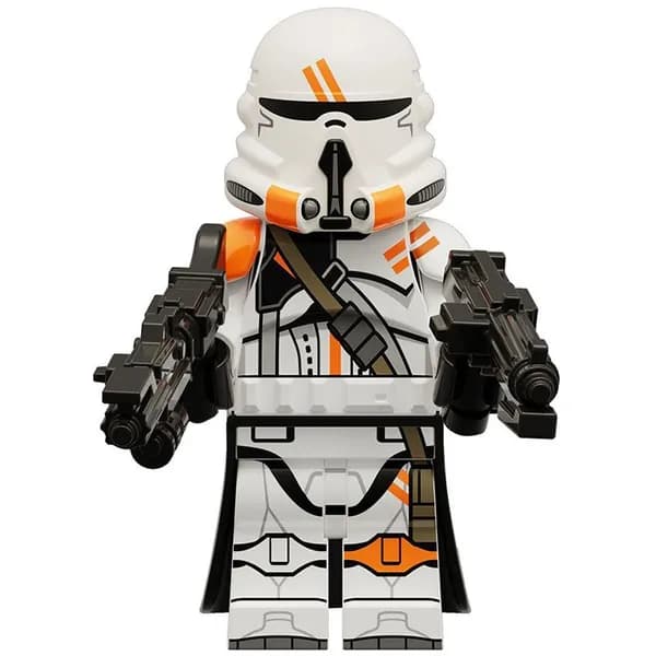 Фигурка Star Wars Звёздные Войны, солдат-клон 212 батальона, конструктор