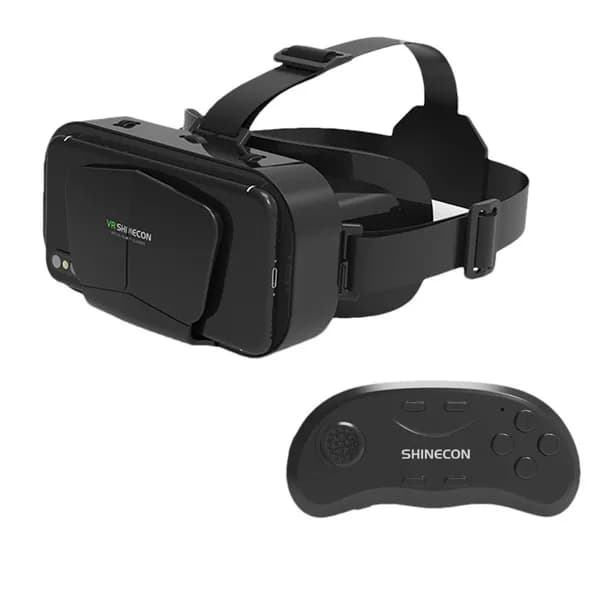 3D VR очки для игр, панорамный VR бокс на голову, для смартфонов 4.7 7.0 дюймов -- VR + геймпад D (Фото 1 ваш товар)