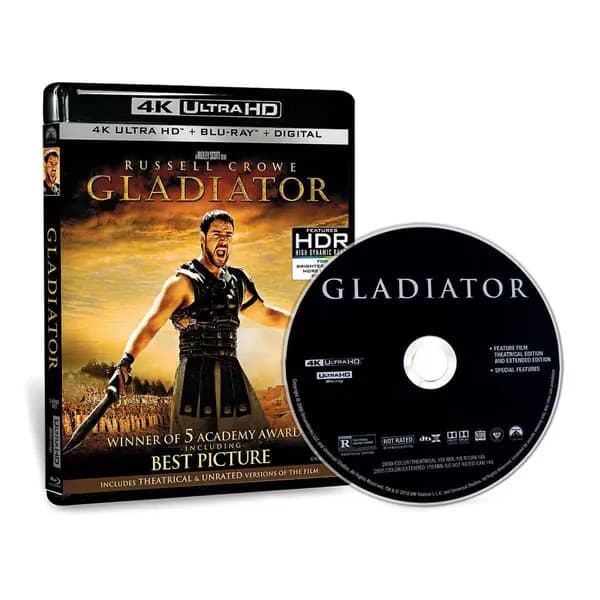 4K UltraHD Гладиатор 2 (2024) НОВИНКА Blu-ray 50Gb (блю рей)