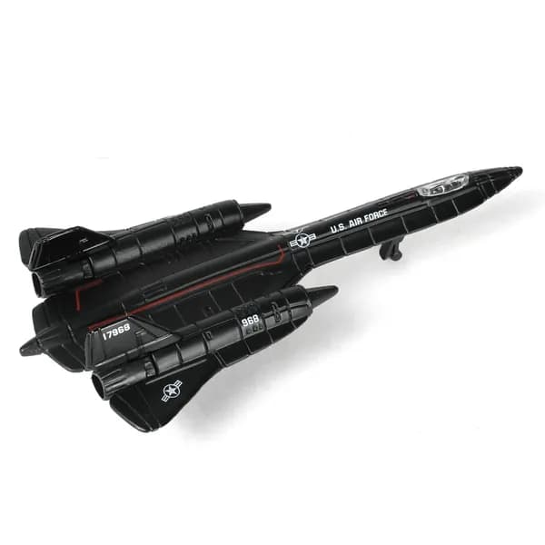 Модель R 71 Blackbird из литого металла (12,7 см), копия мини-разведывательного самолета, коллекционная вещь премиум-класса для любителей авиации, уникальный подарок для пилотов и