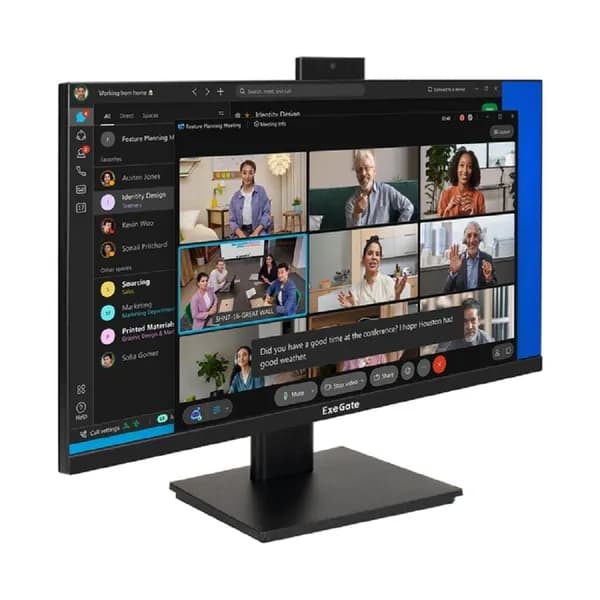 ExeGate 23,8" Монитор EA2400A (EX298879RUS) (EX298879RUS), IPS, 1920x1080, 75 Гц, черный