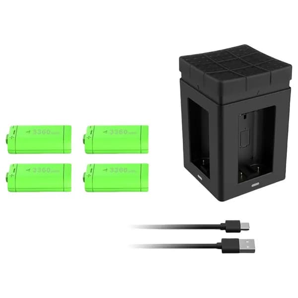 Зарядное устройство для держателя аккумулятора XboxseriesX /S four-in-one-черный
