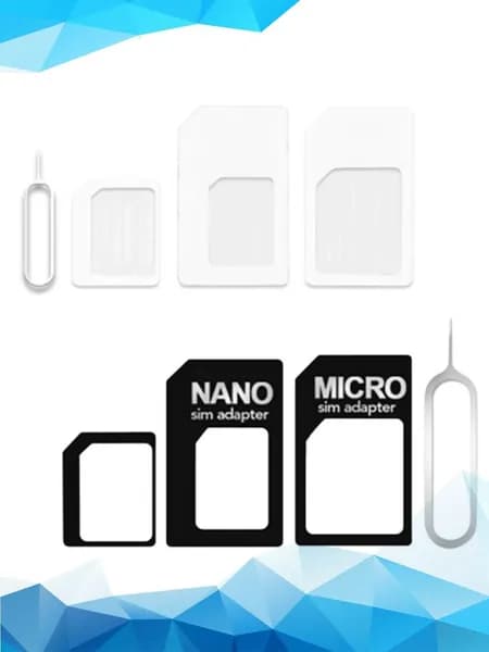 Адаптер Nano SIM к Micro и Standard