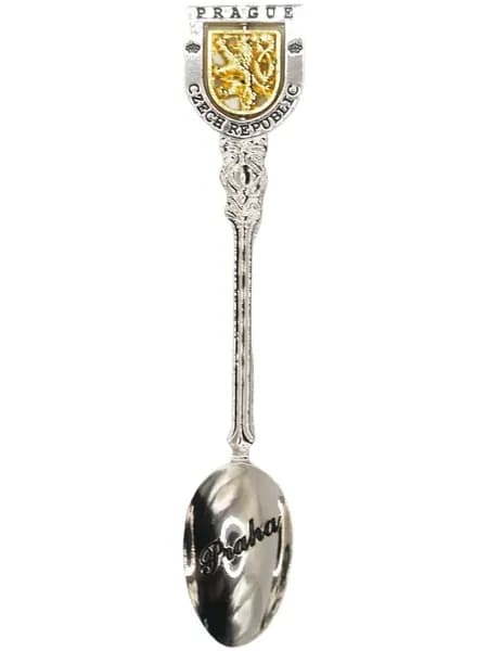 Ложка сувенирная "Чехия. Прага", Чехия, металл, 2000-2010 (Размер: 125х25)