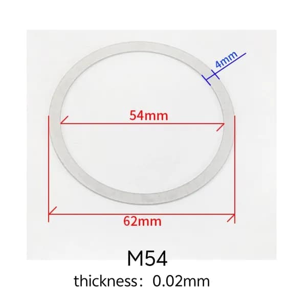 Backfocus adjustment,m54,0.02mm, нержавеющая сталь 304, принадлежности для астрономических телескопов