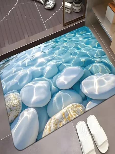Коврик придверный камушек 40x60 см