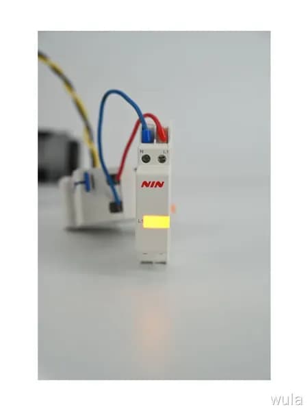 Индикатор питания на DIN-рейку AC220V NL 18-1/2/3 красный, зеленый, желтый LED световой индикатор сигнальная лампа двойные контрольные огни модульный