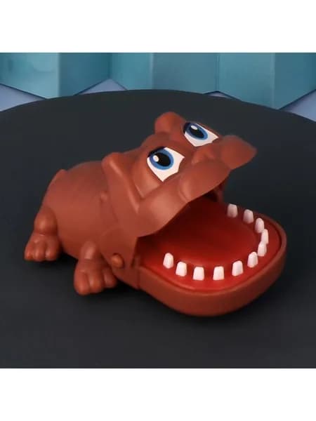 1 шт. Игрушка-игрушка Рука крокодила с оттягивающимся ртом