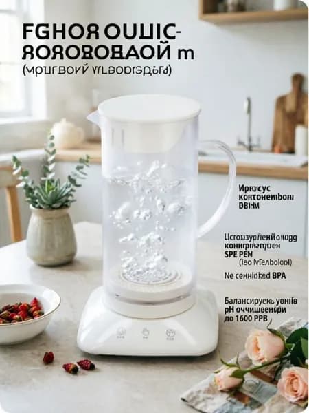 USB-генератор водородной воды 1200 мл, технология SPE/PEM, концентрация до 1600 PPB.