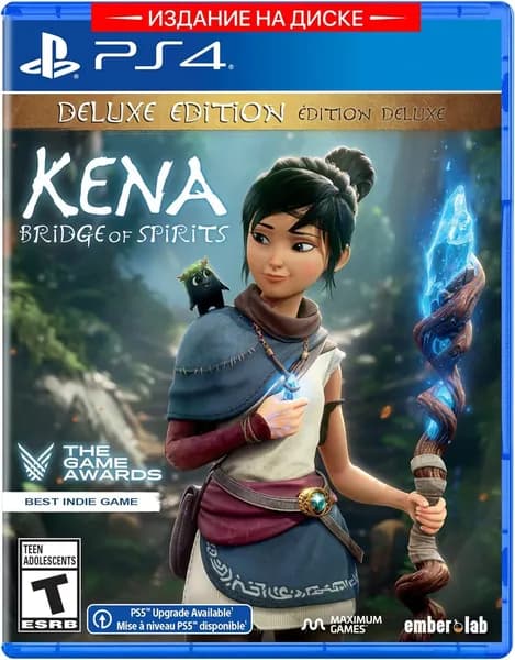 Игра Kena: Bridge Of Spirits Deluxe Edition (PlayStation 4, Русские субтитры)