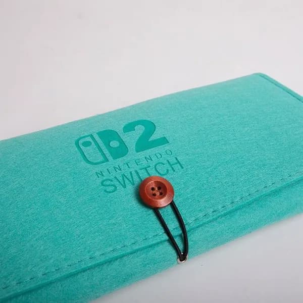 Чехол-переноска для Nintendo Switch 2 компактный войлочный кейс консоли и аксессуаров Защита от пыли и царапин-22