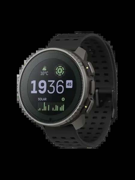 Часы спортивные VERTICAL SOLAR ALL BLACK GPS навигация