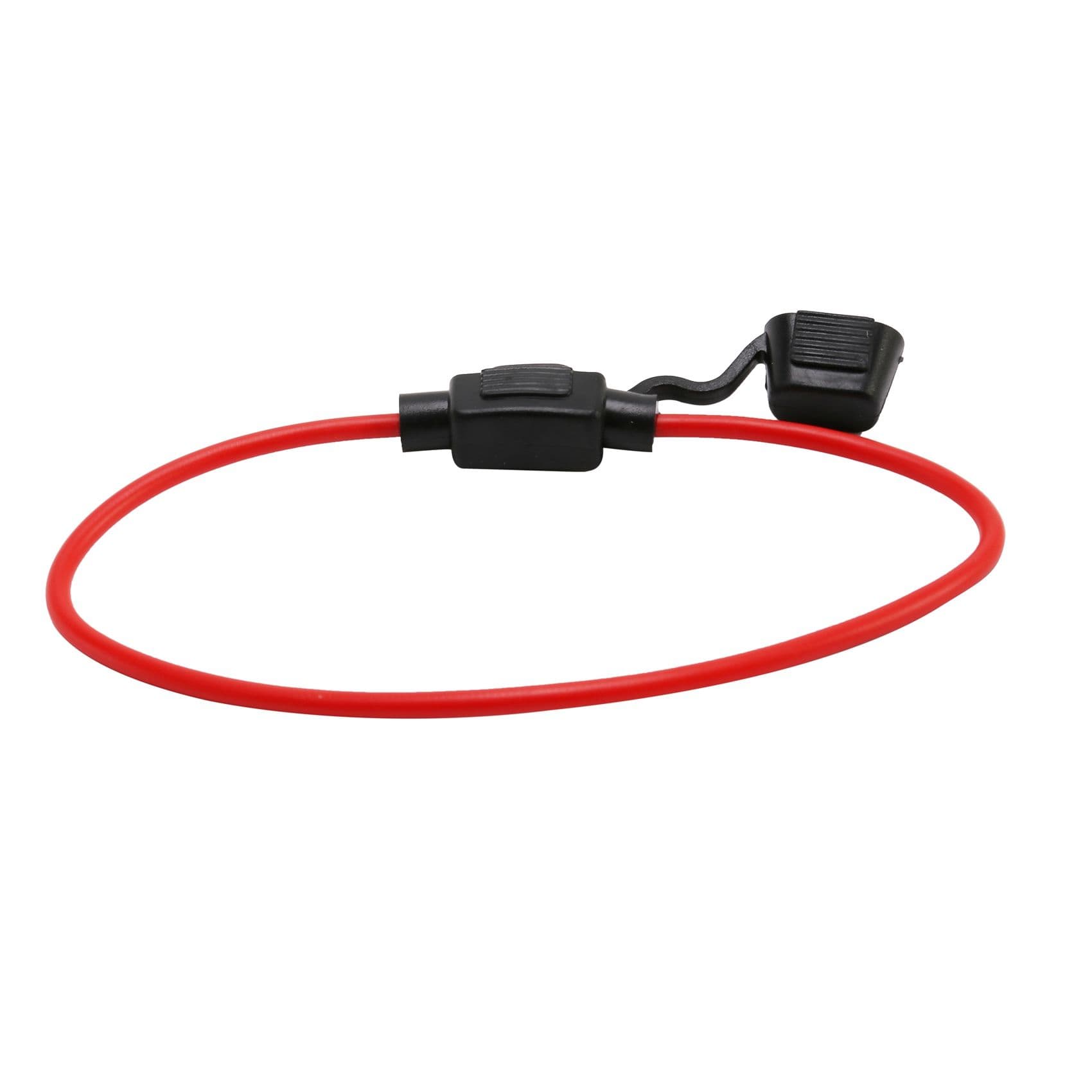 2X 14AWG Проводной Встроенный Автомобильный Держатель Предохранителя с мини-Лезвием 20A