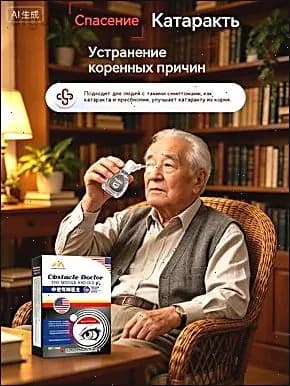 От катаракты и глаукомы, улучшающих зрение, от конъюнктивита.1 шт.