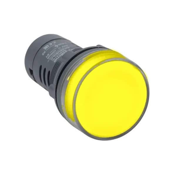 SB7EV08BP Сигнальная лампа SB7 моноблочная 22мм желтая LED 24В DC Systeme Electric