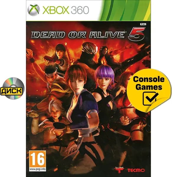 Игра Xbox 360 Dead Or Alive 5 (XBox 360, Английская версия)
