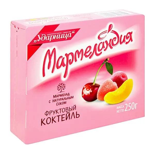 Мармелад Фруктовый коктейль Мармеландия 250г