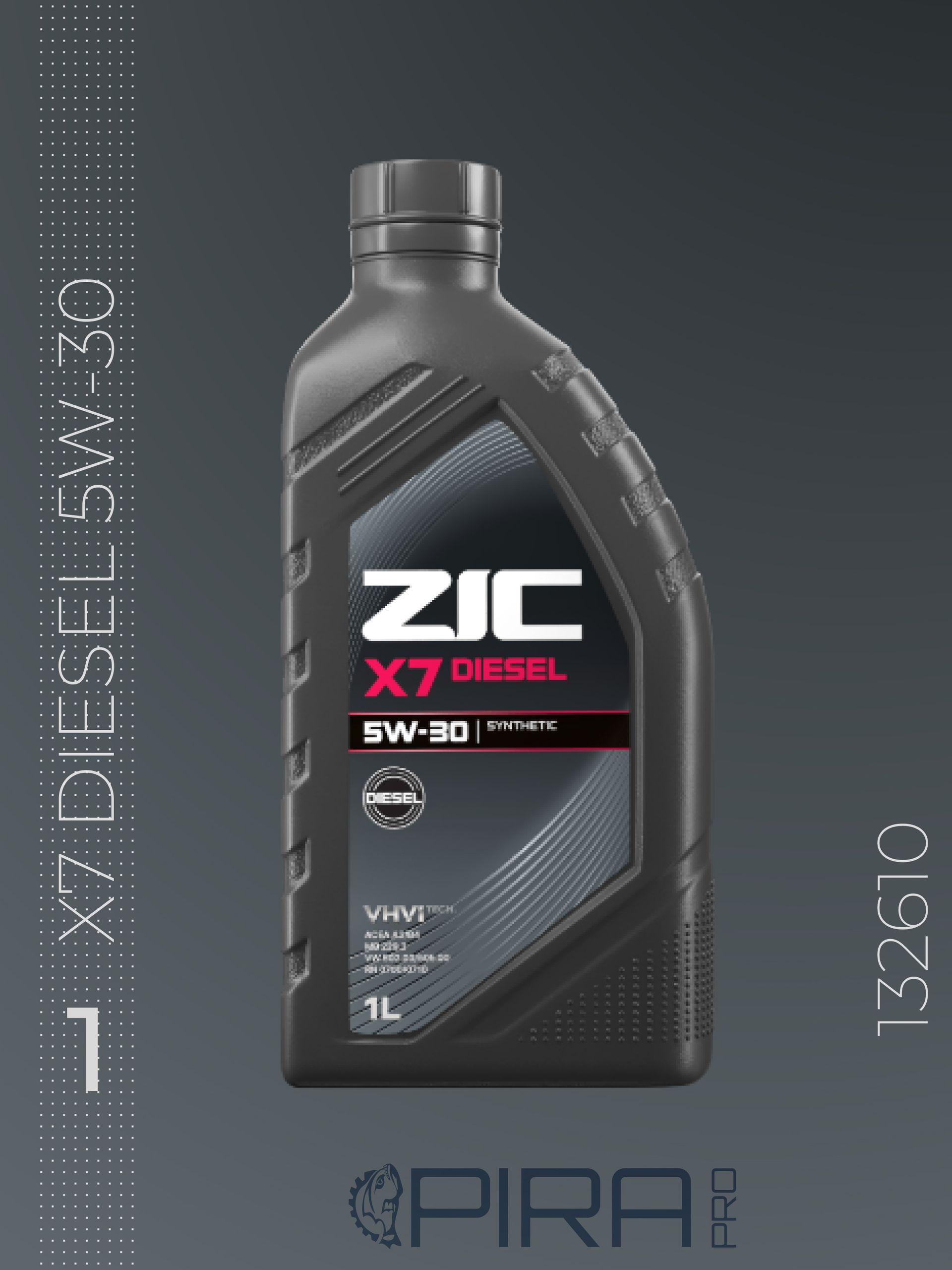 ZIC ZIC X7 DIESEL 5W-30 Масло моторное, Синтетическое, 1 л