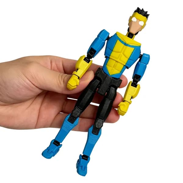 3D-печать фигурка Марка из вселенной Марк , высота 14 см, подвижные суставы, сменные кисти