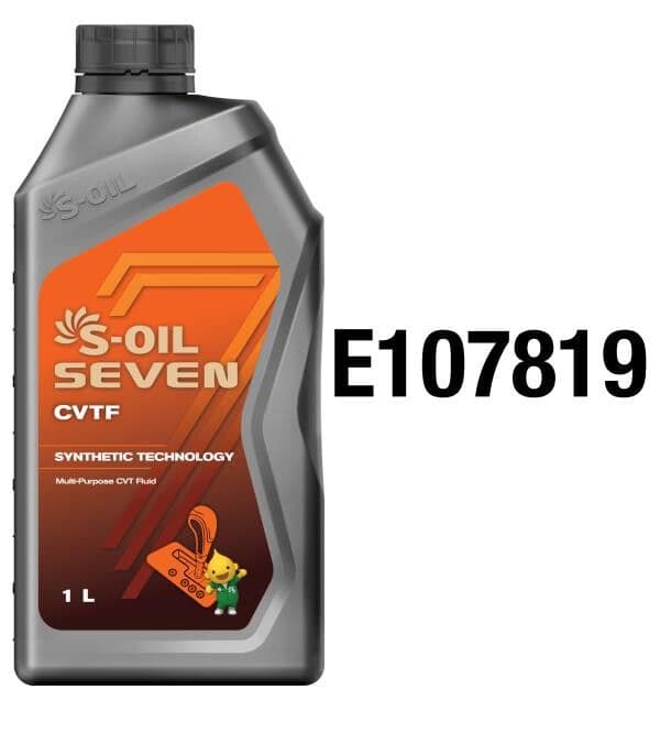 Масло трансмиссионное S-OIL CVTF 1 л