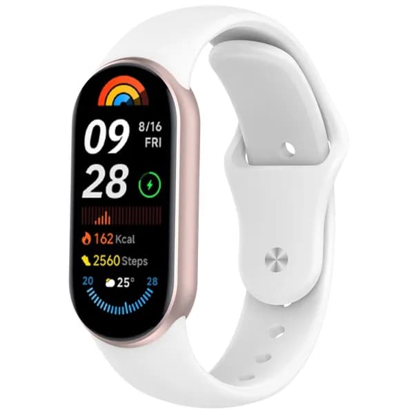Мягкий силиконовый ремешок для Xiaomi MiBand 10/9, Мужской женский спортивный ремешок для Xiaomi Band 8