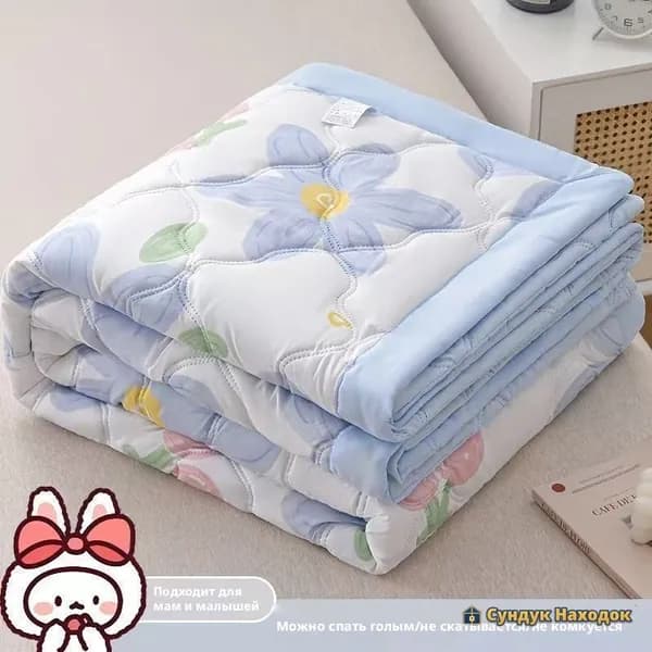 Одеяло Евро 200x220 см, Всесезонное, с наполнителем Ватин, комплект из 1 шт