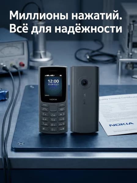 Nokia Мобильный телефон, черный