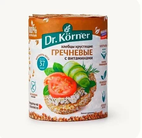 Хлебцы гречневые Dr. Korner 100 г