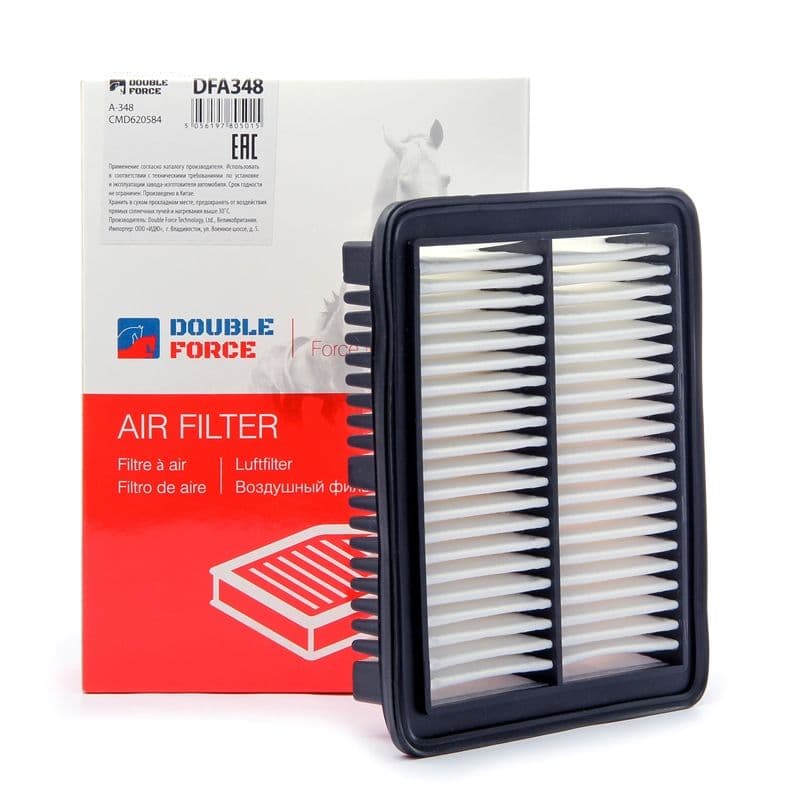 Фильтр воздушный DOUBLE FORCE арт. DFA348 A348 MITSUBISHI: NV100CLIPPER U7, 3G83T 660 01.12 , KIX H59A, 4A30T 660